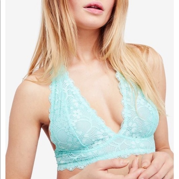Free People Other - NWOT Free people Lace halter bralette